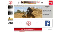 Desktop Screenshot of monkeycross.de